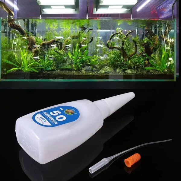 Aquarium Glue Plants Grass Adhesive Fish Tank Coral Moss Instant Glue Gel Fish Tank Accessories - Image 4