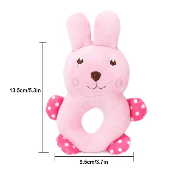 YUDODO Stuffe Cartoon Panda Frog Rabbit Dog Soft Plush Pet Chew Toy For Small Dog Teddy Chihuahua Puppy Cat Interactive Toys - Image 3