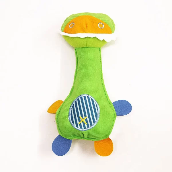 New Party gifts Dog Toys Pet Puppy Chew Squeaker Squeaky Plush Sound Cartoon dinosaur/Deer/Monkey Toys small pet gift - Image 5