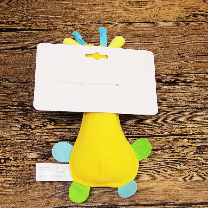 New Party gifts Dog Toys Pet Puppy Chew Squeaker Squeaky Plush Sound Cartoon dinosaur/Deer/Monkey Toys small pet gift - Image 3