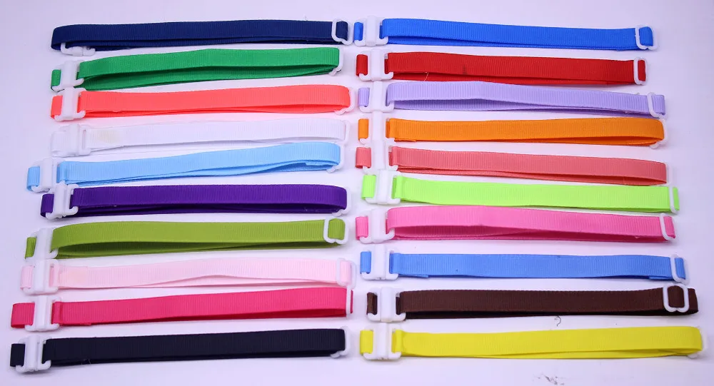 100 Pcs Pet Dog Bowties Accessories Adjustable Ribs Colorful Neckties Collar Accessories 22-42CM*1CM 20 Colours Pet Grooming - Image 6