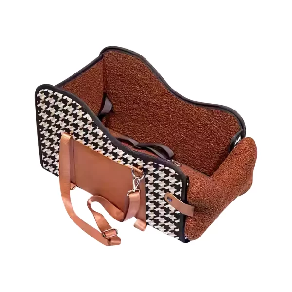 Upgraded Foldable Pet Carrier for Cats and Dogs, Portable Soft-Sided Travel  BBreathable Mesh, Safety Strap for small Dogs - Image 7