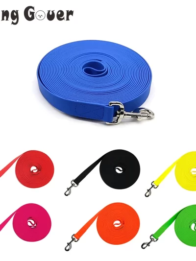5M/10/15M PVC Pet Leash Waterproof Long Dog Leashes Outdoor Walking for Small Medium Large Dog