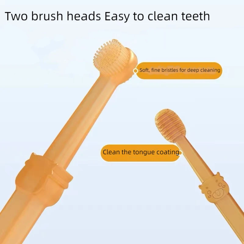 Pet Dog Toothbrush Brush Silicone Soft Toothbrush Oral Care Puppy Toothbrush Toothpaste Pet Kit Teeth Cleaning Cat Care Supplies - Image 5