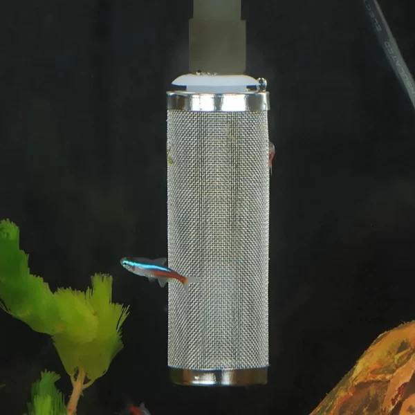 Aquarium Inflow Inlet Filter Stainless Basket Mesh Net Filter Guard Fish Tank Filter Accesories Intake Strainer Pre-Filter Cover - Image 2