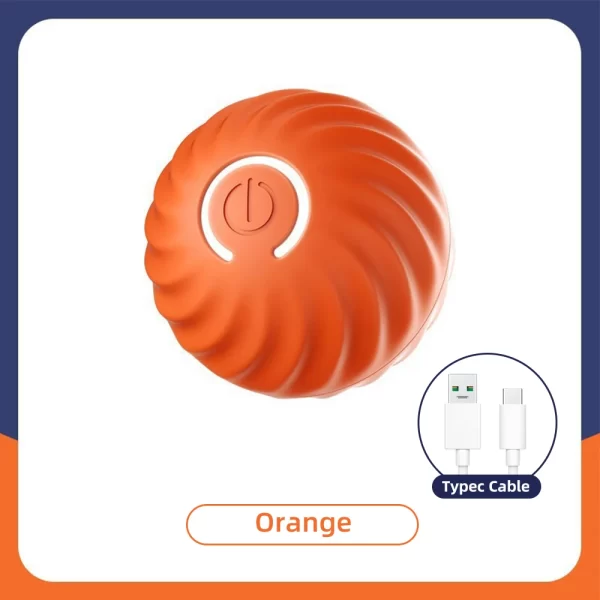 Smart Dog Toys Intelligent Gravity Jump Ball Rechargeable Bite-Resistant Rolling Ball Cat And Dog Chase Interactive Pet Toys - Image 12