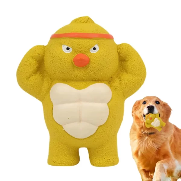 Chew Toys For Dogs Funny Animal Latex Squeaky Toys Chew Toys Dog Toy Panda Soft Interactive Pet Supplies For Large Dogs & Medium - Image 5