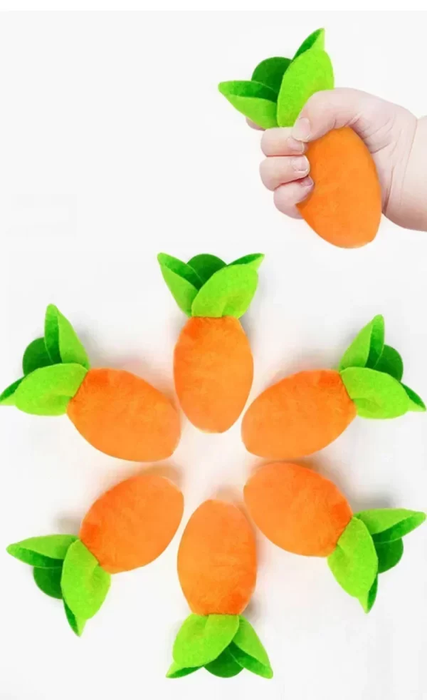 Long-Lasting Carrot Chew Toy for Small to Medium Pets - Interactive Play & Durable Bite Fun! - Image 12
