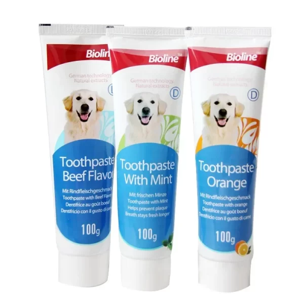 Pet Dog Toothpaste, Beef, Chicken Flavor, A Variety of Flavors, Pets Do Not Reject Oral Cleaning Care, Pet Toothpaste - Image 3