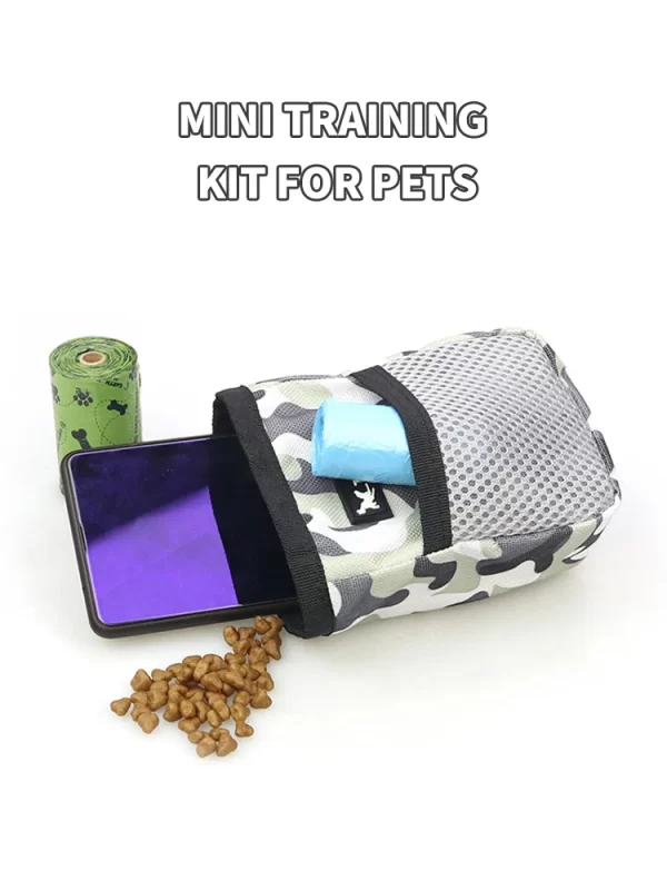 1PC Mini Portable Pet Summer Supplies Dog Snack Bag Outdoor Training Bag Convenient Carry-On for Dogs - Image 9