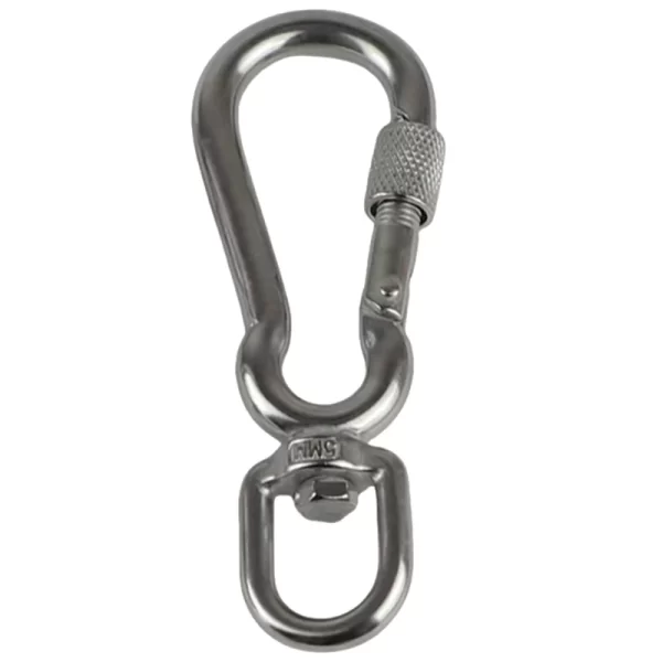 270C Spring Clasp Hook for Pet Lanyard Snap Carabiner 360 Degree Swivels Eye Carabiner Handbag Straps Accessory - Image 7