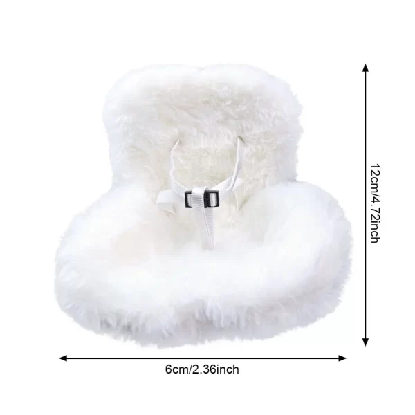 Plush Safety Seat For Labubu Sitting Party Series Dolls Seat with Clip Car Air Outlet Decoration Birthday Gifts Doll Accessories - Image 6