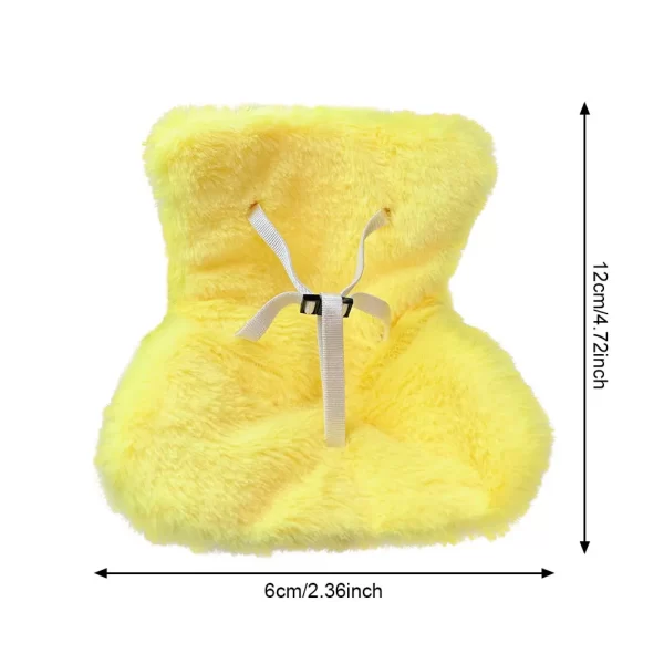 Plush Safety Seat For Labubu Sitting Party Series Dolls Seat with Clip Car Air Outlet Decoration Birthday Gifts Doll Accessories - Image 8