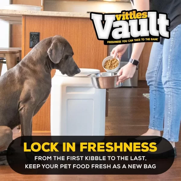 Vittles Vault Pet Food Storage Containers - Sealed Dog and Cat Food Storage Container, Fits up to 50lbs, Made in the USA - Image 3
