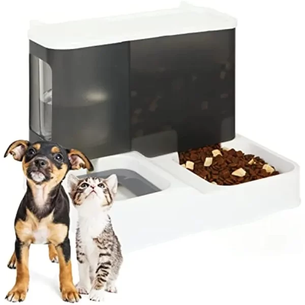 2-in-1 Automatic Pet Gravity Feeder: Keep Your Cat & Dog Fed & Hydrated! - Image 4