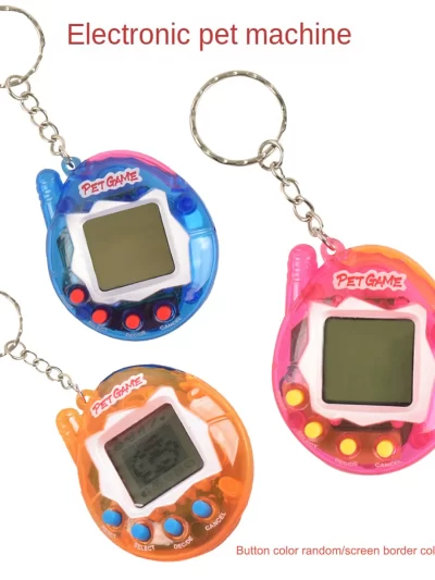 Retro Handheld Virtual Pet Game - Compact, Easy-to-Use, Interactive Fun - Perfect Gift for Holidays & Gamers