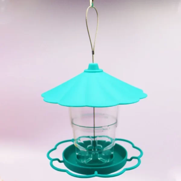 1pcs Outdoor Garden Hanging Bird Feeder Bird Feeding Station Weatherproof Bird Feeder for Garden Backyard Patio Decor - Image 5