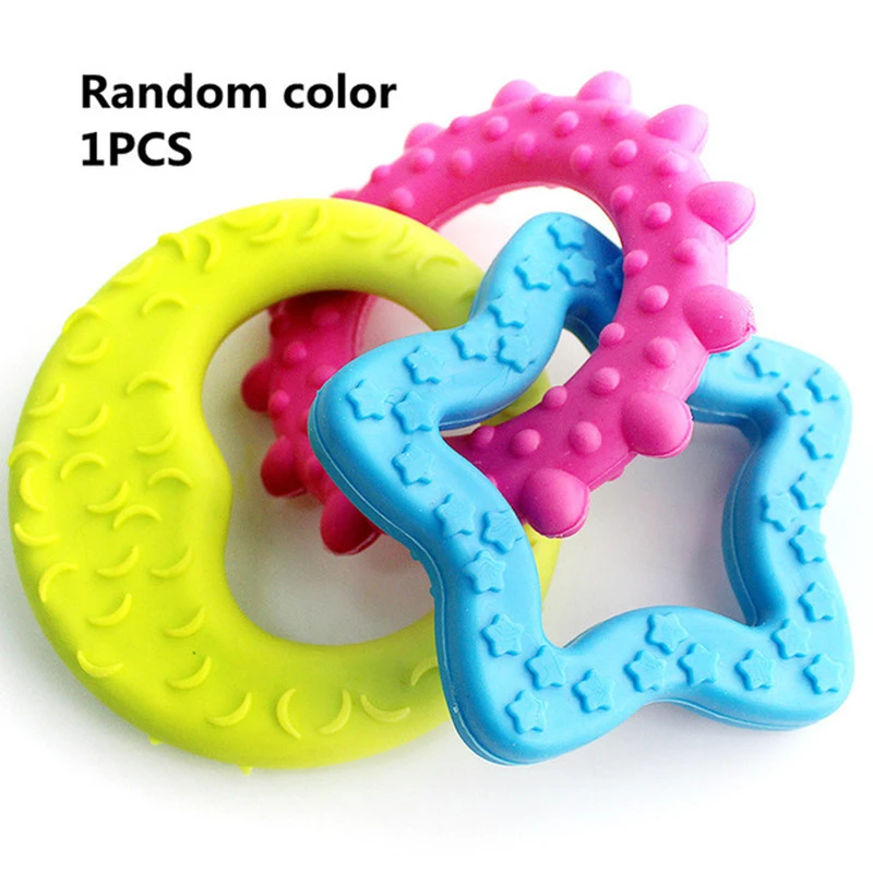 1PCS Pet Toys for Small Dogs Rubber Resistance To Bite Dog Toy Teeth Cleaning Chew Training Toys Pet Supplies Puppy Dogs Cats - Image 15