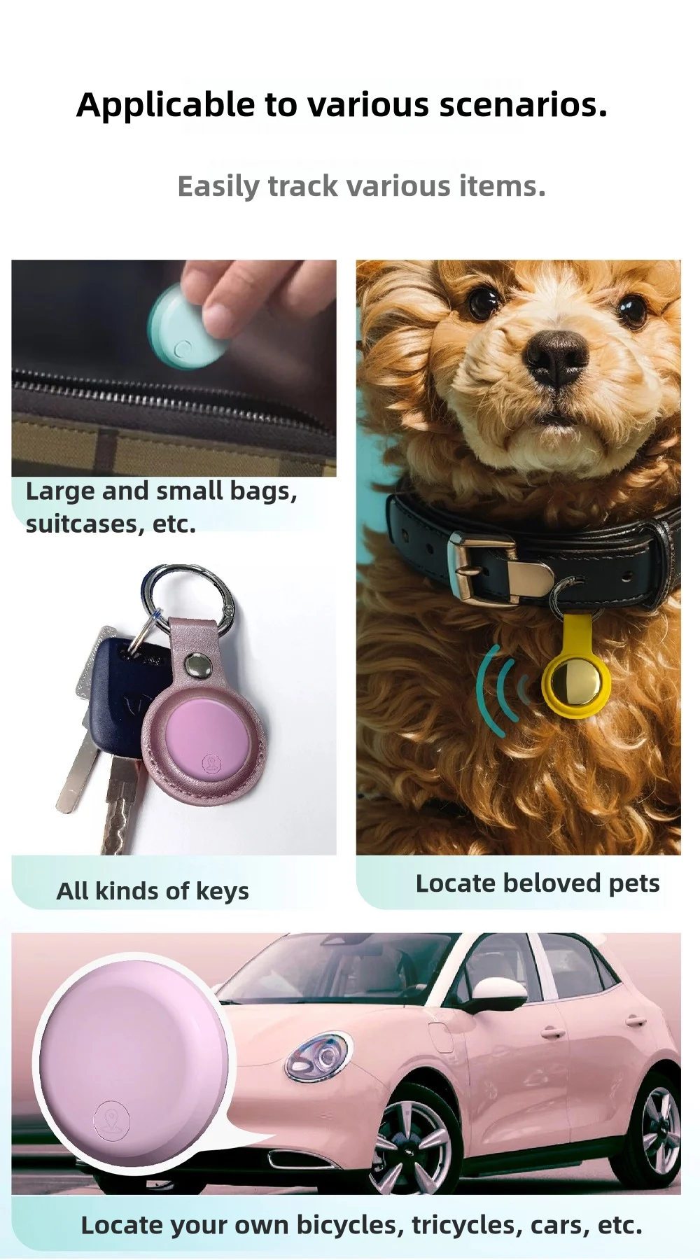 XIAOMI Mini Tracker GPS Device Reminder for Pets Bag Wallet Bluetooth Portable Finder Smart Anti-Lost Air Tag Tracking Locator - Image 15
