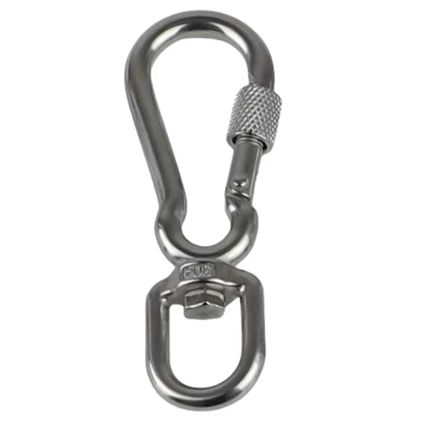 270C Spring Clasp Hook for Pet Lanyard Snap Carabiner 360 Degree Swivels Eye Carabiner Handbag Straps Accessory - Image 5