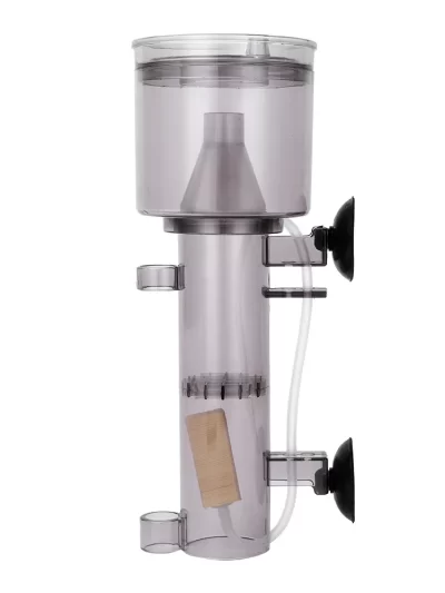 Aquarium Marine Fish Coral Tank Internal Hang On Air Driven Protein Skimmer With Wood Air Stone Tubing Plastic  600/800 L/H