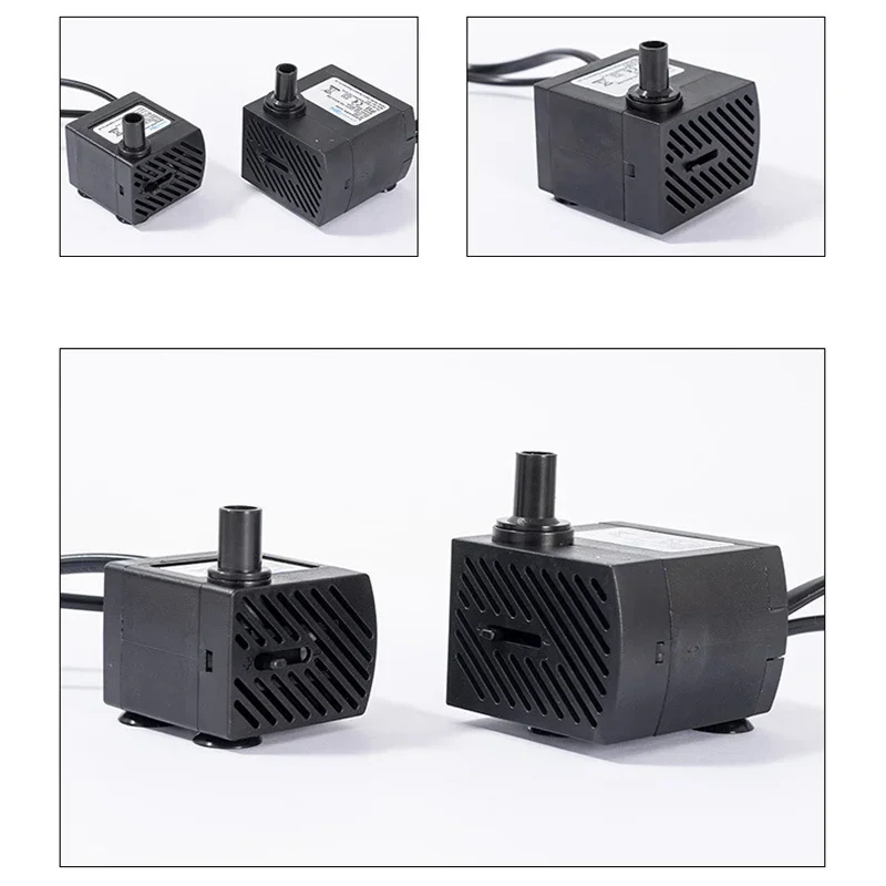 3W/5W Submersible Aquariums Fish Tanks Water Pump with Colorful LED Lights for Fishbowl and Outdoor Fountains - Image 3