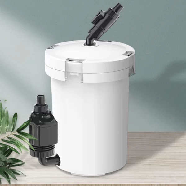 Aquarium Filter Bucket HW-602/HW-603 Fish Tank Quiet External Canister with Sponge Accessories Filtration System - Image 3