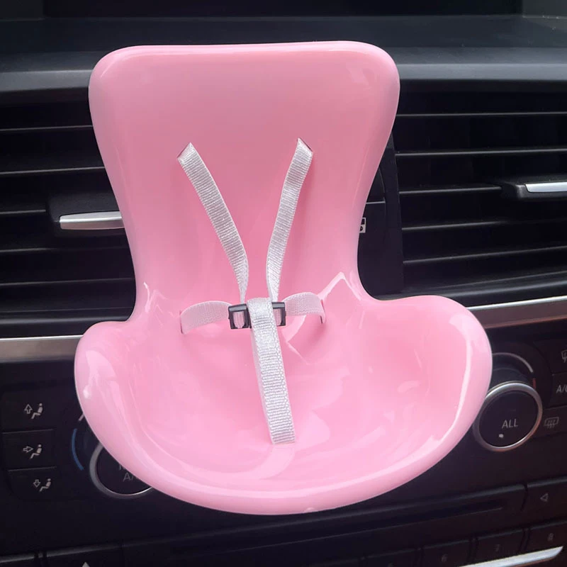 15-17cm Fashion doll carseat All Doll Safety Seat Accessories Cute Dolls Car Air Outlet Decoration High-Grade Auto Interior gift - Image 9
