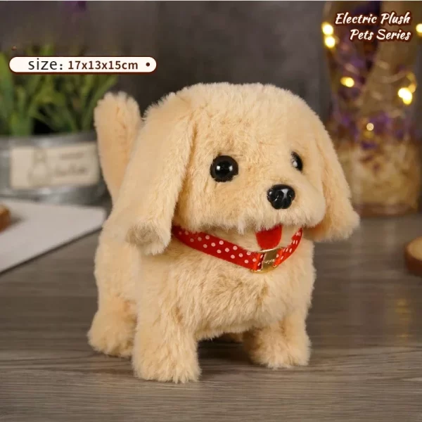 Realistic Plush Simulation Smart Dog Called Walking Plush Toy Electric Plush Robot Dog Toddler Toy Christmas GiftElectric Pet Pu - Image 12
