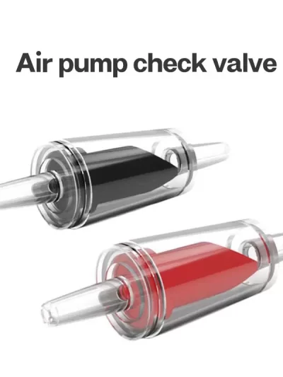 Aquarium Check Valve For Air Pump Plastic One Way Non-Return Accessories for Fish Tank 4mm AirLine Tube