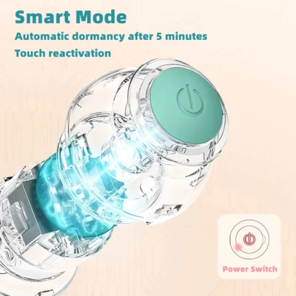 Smart Cat Toys Automatic Rolling Ball Interactive For Cats Training Self-moving Kitten Toys Electric Cat Toys Pet Accessories - Image 9