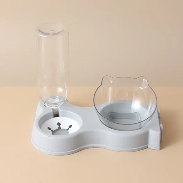 Pet dog and cat food bowl automatic feeder all-in-one dog and cat food bowl and drinking fountain drinking bowl - Image 8