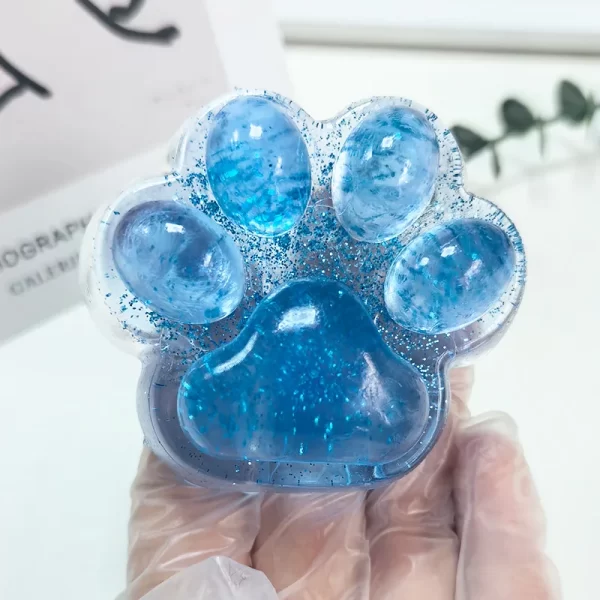 Squeeze Cat Paw Toys Cute Soft Abreact Relief Relax Toys Sticky Decompressing Pinching Cat Paw Stress Relief Squishy Toy Gift - Image 6