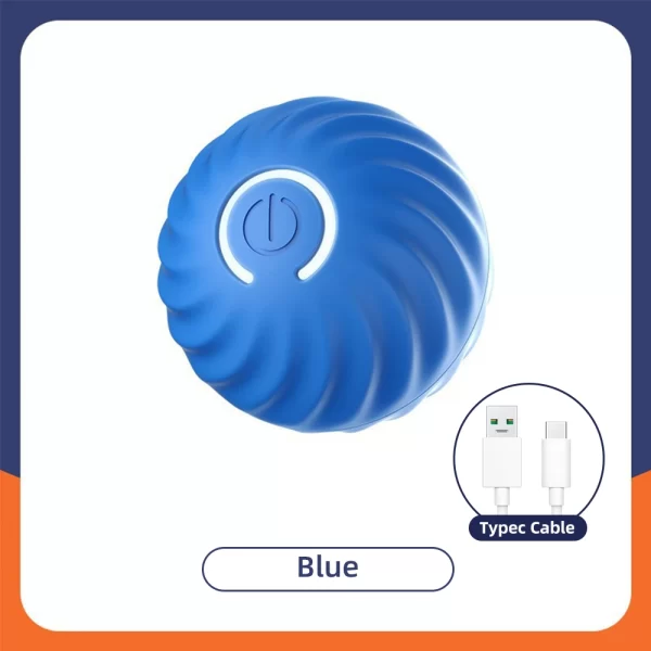 Smart Dog Toys Intelligent Gravity Jump Ball Rechargeable Bite-Resistant Rolling Ball Cat And Dog Chase Interactive Pet Toys - Image 11