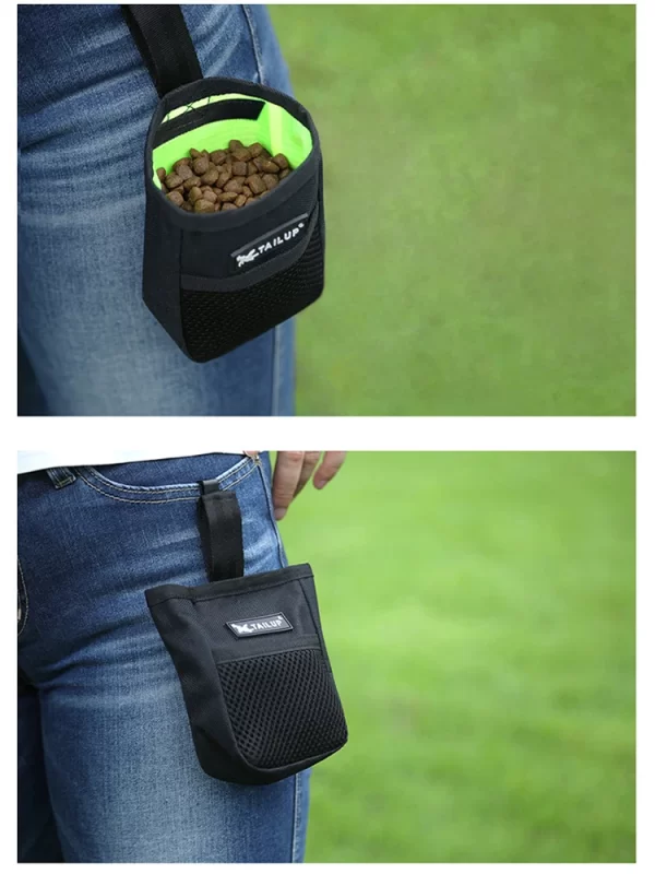 1PC Mini Portable Pet Summer Supplies Dog Snack Bag Outdoor Training Bag Convenient Carry-On for Dogs - Image 8