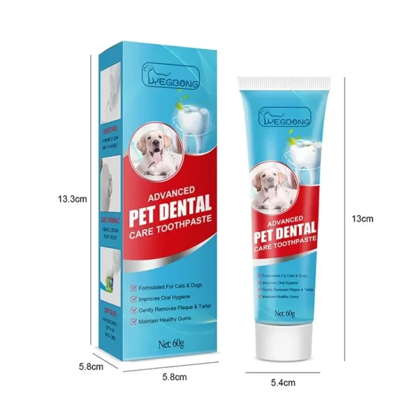 Pet Toothpaste Cat Dog Fresh Breath Toothpaste Dog Edible Cleaning Oral Plaque Tartar Pet Toothpaste Care Products Deod R6E6 - Image 6