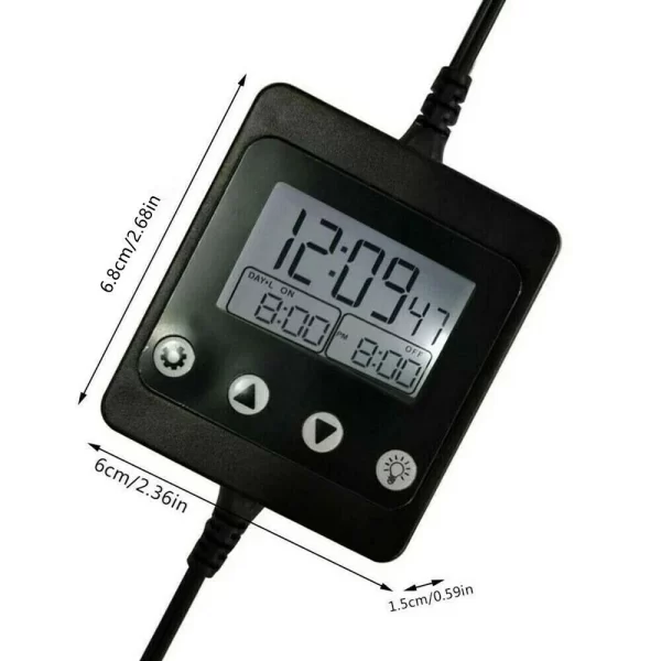 Aquarium Dimming System Fish Tank LED Light Timer Dimmer Controller Full Spectrum Lighting Accessories And Equipment - Image 2