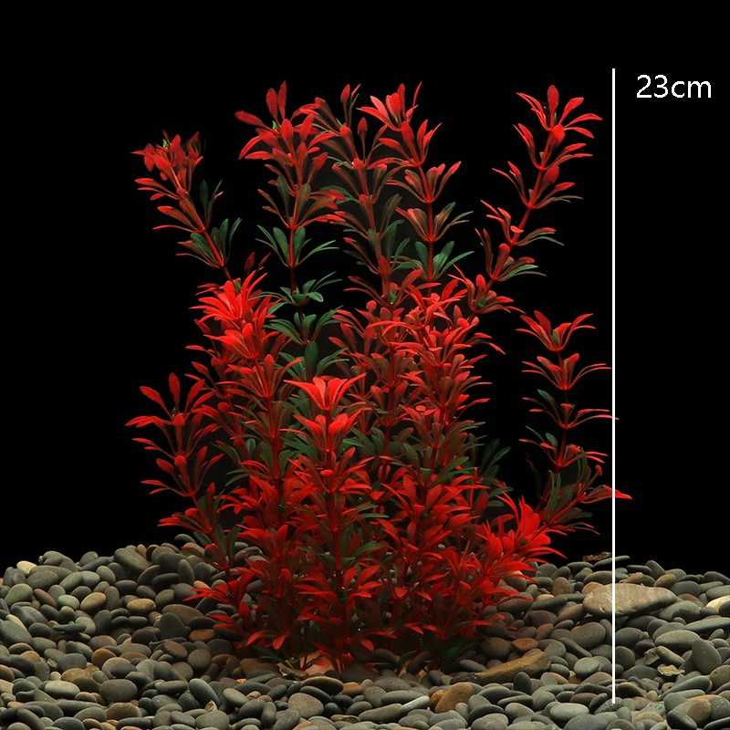 Aquarium Simulation Plant Aquatic Fish Tank Plants Plastic Artificial Water Grass Fish Tank Decoration Accessories - Image 6