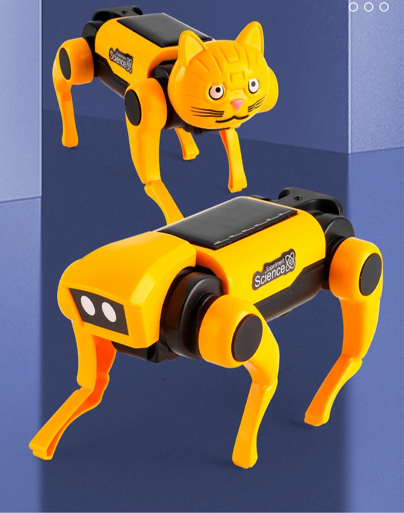 Robot Dog Science Experiment Kits Solar Powered Puppy for Kids DIY Educational Stem Toys Children Christmas Gifts - Image 14