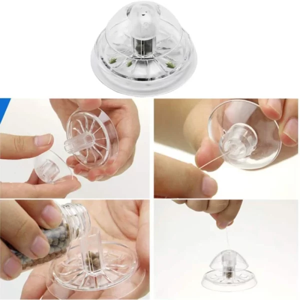 Fish Tank Accessories Aquarium Plant Snail Trap Catcher Plastic Leech Planaria Pest Catch Box Fish Tank Aquarium Cleaning Tool - Image 5