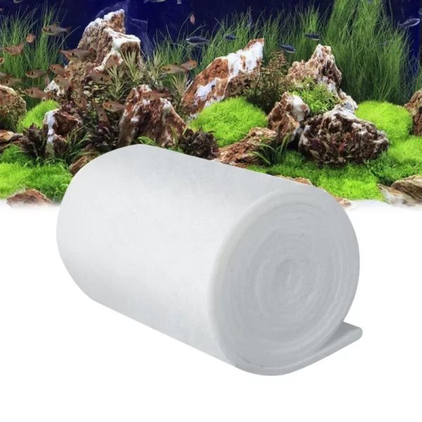 Filter Aquarium Sponge Pad Tank Media Floss Pond Tanks Foam Roll Cotton Biochemical Biological Filters Wool Canister Filtration - Image 15