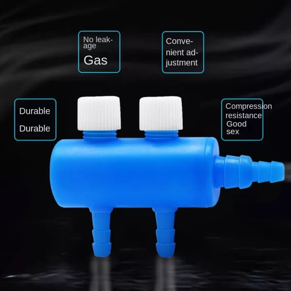 4/8MM interface aquarium fish tank aeration pump accessories air diverter independent adjustment - Image 3