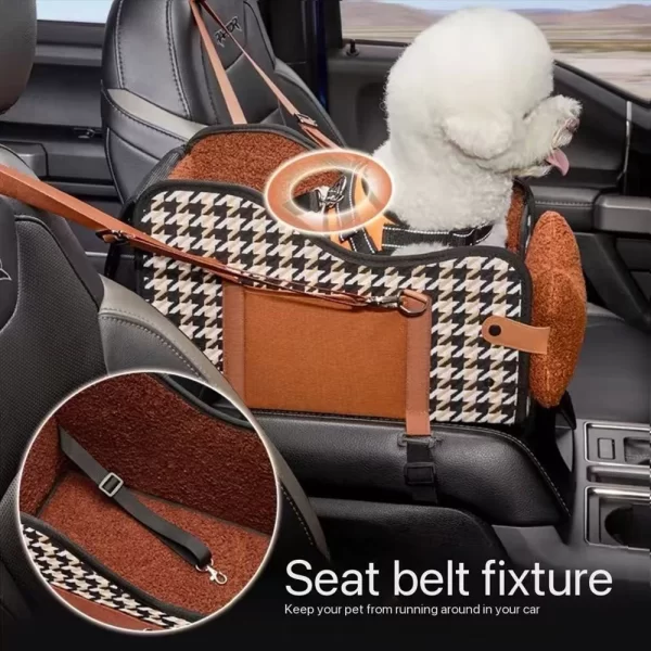 Upgraded Foldable Pet Carrier for Cats and Dogs, Portable Soft-Sided Travel  BBreathable Mesh, Safety Strap for small Dogs - Image 5