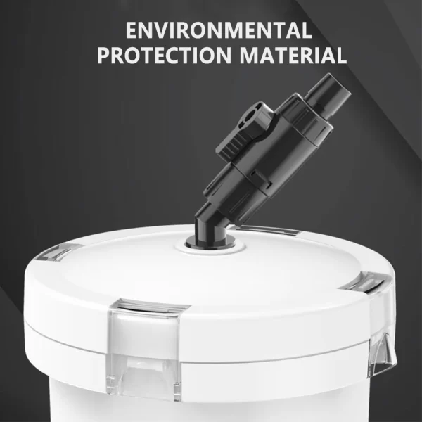 Aquarium Filter Bucket HW-602/HW-603 Fish Tank Quiet External Canister with Sponge Accessories Filtration System - Image 10