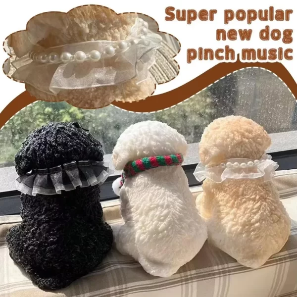 Teddy Dog Squishy Toys Soft Squeeze Puppy Anxiety Stress Relief Sensory Fidget Toy Decompressing Pinching Dog - Image 2