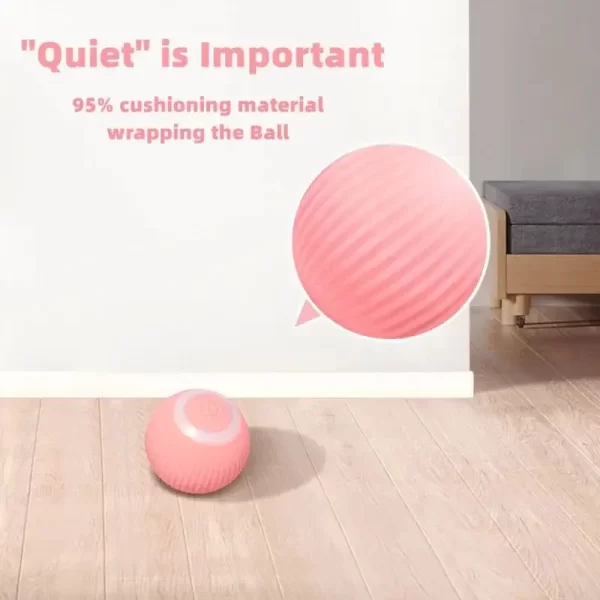 Smart Cat Rolling Ball Toys Rechargeable Cat Toys Ball Motion Ball Self-moving Kitten Toys for Indoor Interactive Playing - Image 13