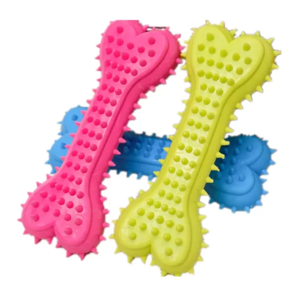 Pet Toys for Small Dogs Rubber Resistance To Bite Dog Toy Teeth Cleaning Chew Training Toys Pet Supplies Puppy Dogs - Image 3