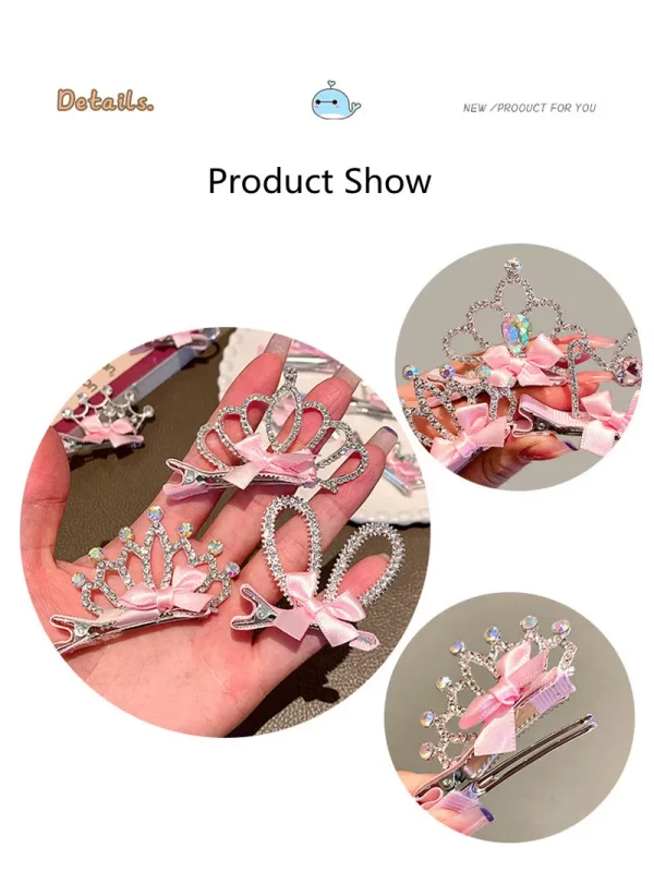 Dog Accessories Pet Grooming for Puppy Cat Dog Hair Clip Crown Bow Pet Hairpins Dog Multicolor Cat Headwear Pet Accessories - Image 22
