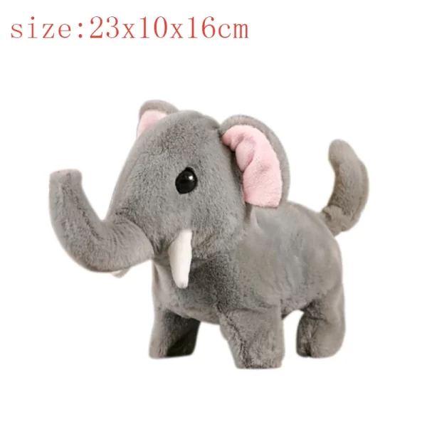 Electronic Simulation Pet Dog Toy Walking Interactive Dog Plush Doll Toys Vibrating Automatic Moving Electric Puppy Gift For Kid - Image 8
