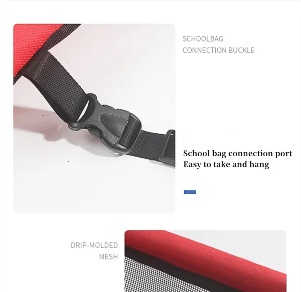 Pet Car Bed Carrier Safety Seat Bag Waterproof Basket Folding Hammock Carriers Bag For Cat Dogs Safety Travelling Mesh Bags Pad - Image 11